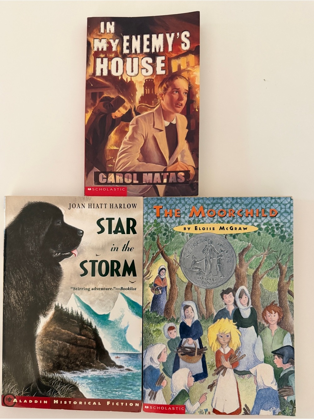 Historical Fiction & Fantasy YA 3-Book Lot - Matas, Harlow, McGraw